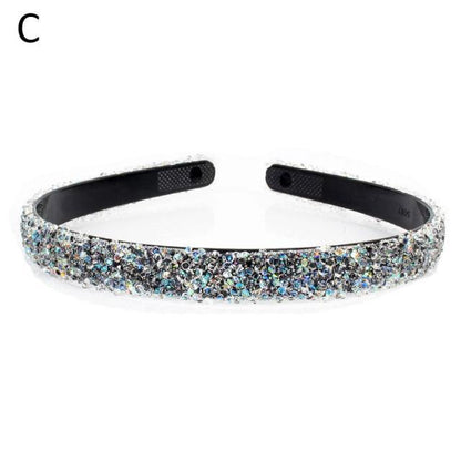 Luxury Crystal Pearl Rhinestone Headbands Fashion Women Hair Accessories Headdress Padded Hairbands Hair Bands Sparkly Hair Hoop Gorgeous Hair Accessories For Women
