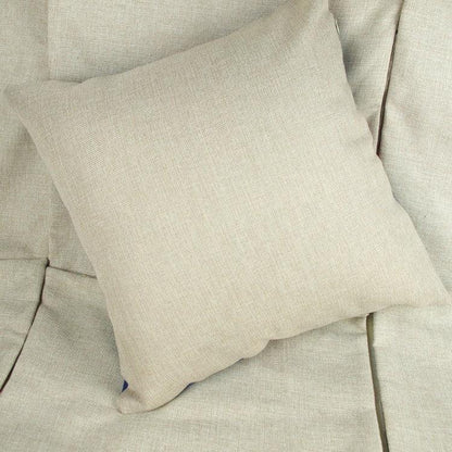 Luxury Decorative Throw Square Linen Pillowcase Blue And White Flower Bedroom Room Sofa Porcelain Printed Cushion Cover Decorative Sofa Throw Pillow Car Chair Home Decor Pillow Case Soft Design
