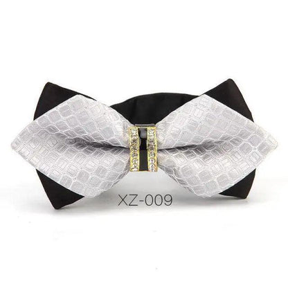 Luxury Men Polyester Bowtie Fashionable Bowtie Stylish Design Wedding Parties Bowties