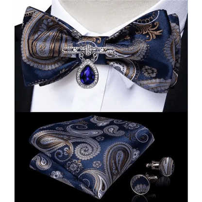 Luxury Pink Solid Men Bow Tie Silk Business Wedding Elegant Bowtie For Men Unique Desing For Every Occasion