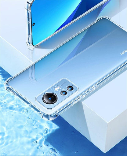 Luxury Silicone Cover For Clear Case Xiaomi Mi Redmi Note 11 Pro 7 8 9 10 9s 10s 11s Poco F3 M3 M4 X3 X4 Pro 12 11t 12x Shockproof Thin Soft Transparent Protective Case Flexible Transparent Mobile Phone Case
