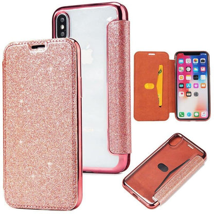 Luxury Slim Leather Wallet Flip Case For iPhone 14 Pro 13 12 Card Holder Cover Shock-Absorption Anti-Scratch Bumper Back Cover for New iPhone