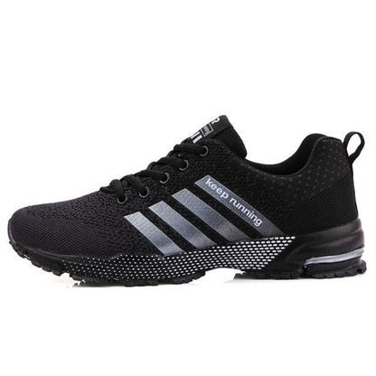 Luxury Sport Mens Sneakers Mesh Breathable Casual Men Shoes Comfortable Non-Slip Shock Absorption Light Outdoor Walking Comfortable Running Sneakers