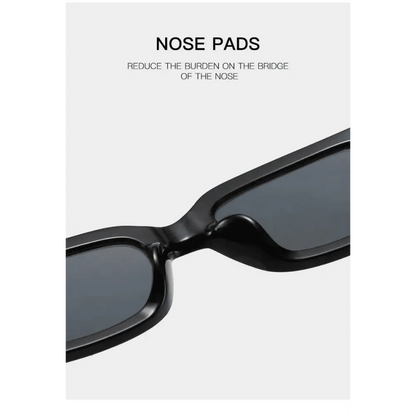 Luxury Square Black Women Retro Vintage Sunglasses Small Rectangle Female Sun Glasses Vintage Design Eyewear