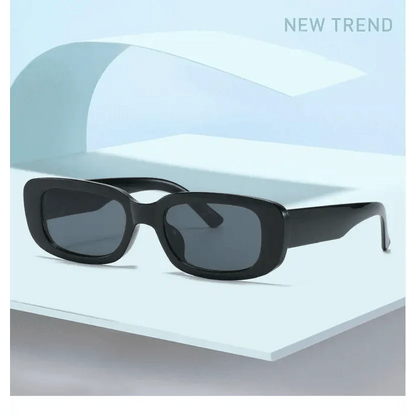 Luxury Square Black Women Retro Vintage Sunglasses Small Rectangle Female Sun Glasses Vintage Design Eyewear