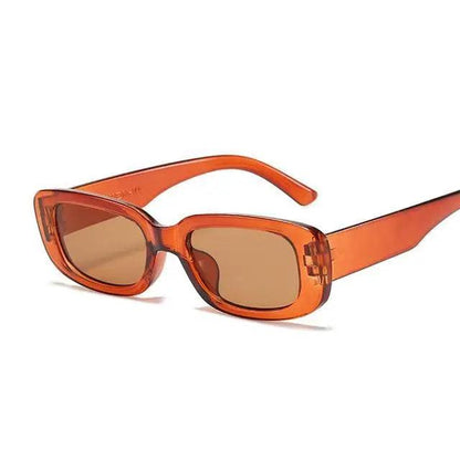 Luxury Square Black Women Retro Vintage Sunglasses Small Rectangle Female Sun Glasses Vintage Design Eyewear