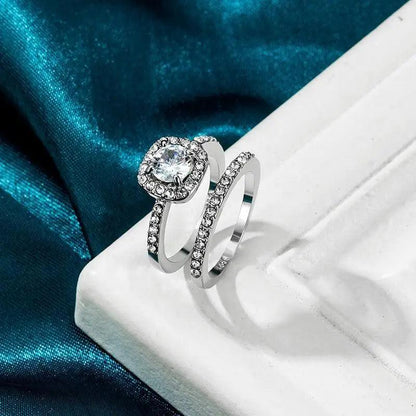 Luxury Style Crystal Engagement Ring - Ring Trends For 2021 Fashion Elegant Women Jewelry Wedding Jewelry