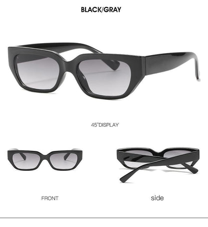 Luxury Style  Eyewear For Women/Men Designer Small Frame Cat Eye Glasses Women Cat Eye Sunglasses Vintage Square Shade Women Eyewear