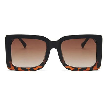 Luxury Women Oversized Square Sunglasses Modern Design Big Frame Fashion Female Sunglasses UV400 Glasses