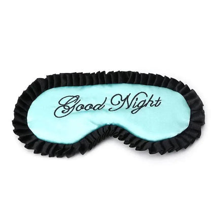 Luxury Women Silk Sleep Eye Mask Soft Ladies Ultra Lightweight Adjustable Strap Eye Mask Night Blindfold