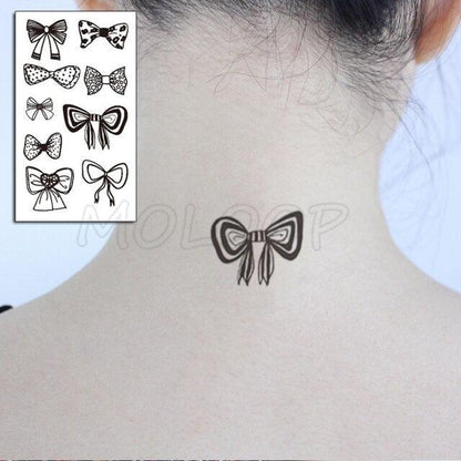 Luxury Womens Different Temporary Waterproof Tattoo Sticker Feather Dandelion Tattoos For Makeup Party