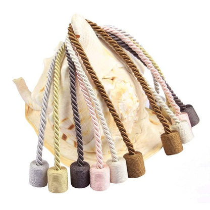 Magnets Curtains Clamps Curtain Holder Tieback Magnetic Clips Hanging Balls Tie Back Home Decoration Accessories Tie Backs Decorative Handmade Rope Holdback Strong Magnetic Holder For Small Thin Sheer Window Treatment 50CM