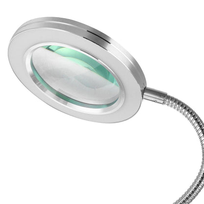 Magnifier Nail Beauty Light Tattoo Clip Light USB Table Lamp Flexible LED Desk Lamp Student Book Lights Study Lamp Reading Light Decorative Table Lamp Cute Study Lamps for Bedroom Décor