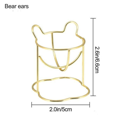 Makeup Sponge Case Capsule Shaped Box Container Makeup Drying Holder Easy Sponge Display Storage Cosmetic Puff Holder Egg Shape Box