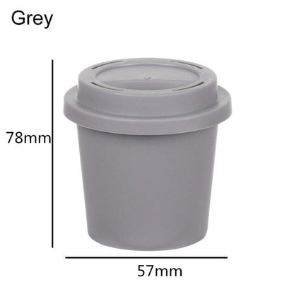 Makeup Sponge Case Capsule Shaped Box Container Makeup Drying Holder Easy Sponge Display Storage Cosmetic Puff Holder Egg Shape Box