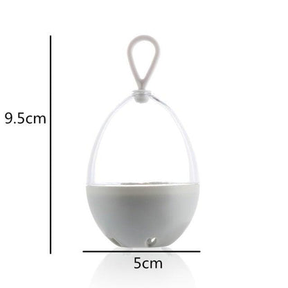 Makeup Sponge Case Capsule Shaped Box Container Makeup Drying Holder Easy Sponge Display Storage Cosmetic Puff Holder Egg Shape Box