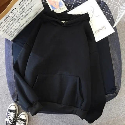 Man Sweatshirt With A Hood Hoodies Ladies Long Sleeve Casual Warm Hoodie Pullover Clothes Unisex Solid Color Print Hoodie Casual Long Sleeve Pullover Hoodie