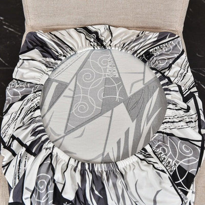 Marble Printed Stretch Chair Cover For Dining Room Office Banquet Chair Protector Elastic Material Armchair Cover  Chair Cover Chair Slipcover Marble Background Texture Parson Chair