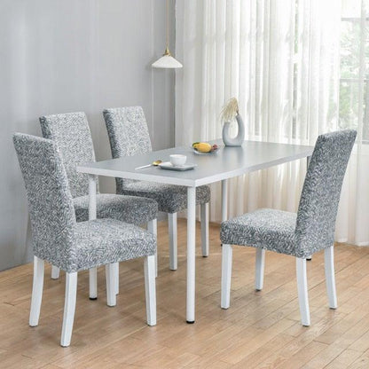 Marble Printed Stretch Chair Cover For Dining Room Office Banquet Chair Protector Elastic Material Armchair Cover  Chair Cover Chair Slipcover Marble Background Texture Parson Chair