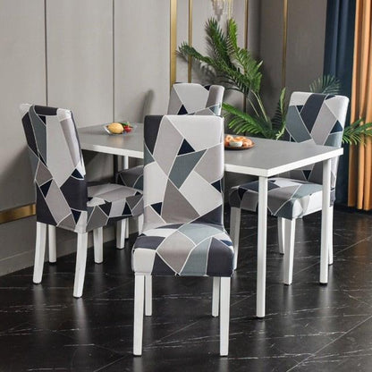 Marble Printed Stretch Chair Cover For Dining Room Office Banquet Chair Protector Elastic Material Armchair Cover  Chair Cover Chair Slipcover Marble Background Texture Parson Chair