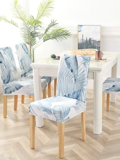 Marble Printed Stretch Chair Cover For Dining Room Office Banquet Chair Protector Elastic Material Armchair Cover  Chair Cover Chair Slipcover Marble Background Texture Parson Chair