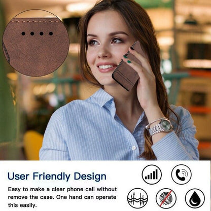 Matte Leather Wallet Case for Redmi Note 11 11S 11 Pro 10 9 8 7 Redmi 10 10C 10A 9T 9A 9C 9 8 Flip Cover for M4 Pro X4 Pro F4 M3 Premium PU Leather Wallet Case
