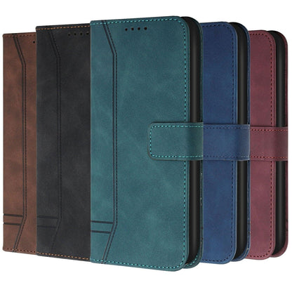 Matte Leather Wallet Case for Redmi Note 11 11S 11 Pro 10 9 8 7 Redmi 10 10C 10A 9T 9A 9C 9 8 Flip Cover for M4 Pro X4 Pro F4 M3 Premium PU Leather Wallet Case