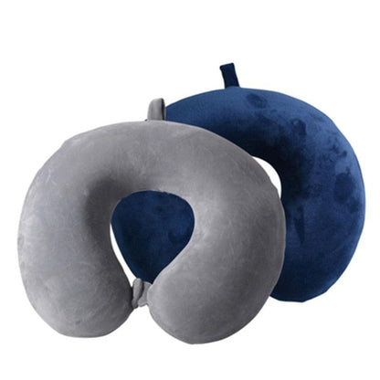 Memory Foam U-Shaped pillow Slow Rebound Neck Pillow Nap Airplane Pillow Travel Cartoon Memory U-Shaped Headrest Long Trip Sleep With No Neck Pain Super Soft Memory Foam Neck Pillow Easy Washing With Removable Cover By My Perfect Dream
