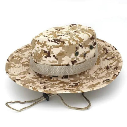 Men Adjustable Sun Hats Camouflage Tactical Cap Camo Men Outdoor Caps Sports Summer UV Protection One Size Fishing Hat Hiking Hunting Hats