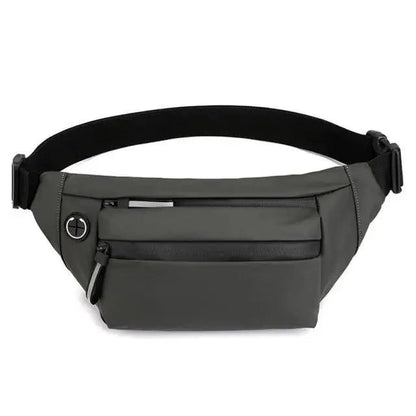 Men Blue Waterproof Belt Bag Fashion Chest Pack New Design High Quality Outdoor Sports Fanny Pack Men's Travel Shoulder Bags