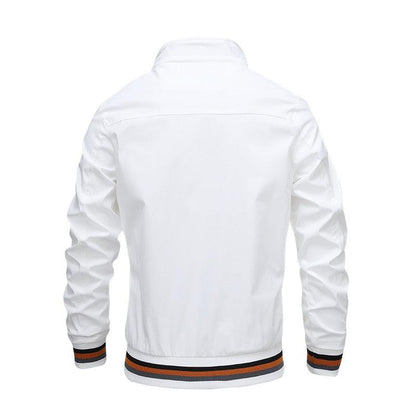 Men Lightweight Fashion Jacket Men New Casual Windbreaker Jacket Coats Windbreaker Jackets For Men Spring Autumn Casual Outdoor Waterproof Elegant Blue Slim Jackets