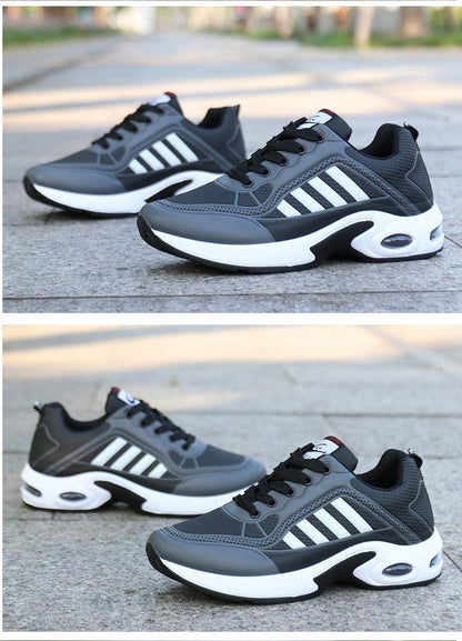 Men's  Leather Autumn Shoes Casual Sneakers Tennis Fashion White Trainers Sneakers Casual Leather Fashion Sneakers Breathable Sports Running Sneakers