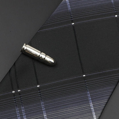 Men's Metal Tie Clip Vintage Unique Shape Bright Stainless Steel Necktie Clasp Gentleman's Party Luxury Tie Bars Clips Wedding Luxury Design Accessories For Men
