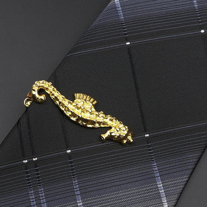 Men's Metal Tie Clip Vintage Unique Shape Bright Stainless Steel Necktie Clasp Gentleman's Party Luxury Tie Bars Clips Wedding Luxury Design Accessories For Men