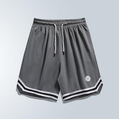 Men's Summer Mesh Sports Shorts Basketball Fitness Speed Dry Running Breathable Shorts Casual Loose Large Size Mens Quick Dry Workout Shorts Basketball Shorts