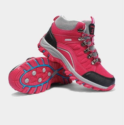 Men's Women's New Outdoor Climbing Hiking Sports Shoes Comfortable Breathable Wear-Resistant Men's Soft Casual Shoes Outdoor Walking Lace Up Anti-Slip Comfortable Ankle Booties