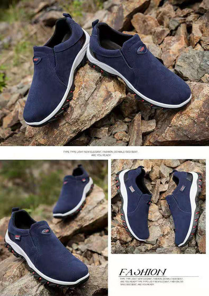 Mens Casual Shoes Breathable Outdoor Lightweight Walking Shoes Autumn Spring Men Loafers Slip On Shoes Climbing Shoes Sneakers Lightweight Breathable Walking Running Shoes