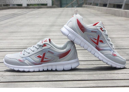 Mens Sport Running Sneakers Breathable Mesh Fashion Men Light Trainers Sneakers Mens Running Light Breathable Shoes Light Weight Running Sneakers