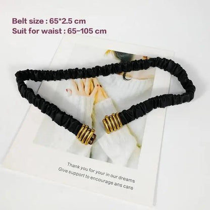 Metal Adjustable Chain Link Belts Fashion Belly Jewelry For Jeans Dresses Elegant Cool Style Lock Design Belts For Women Charming Belt