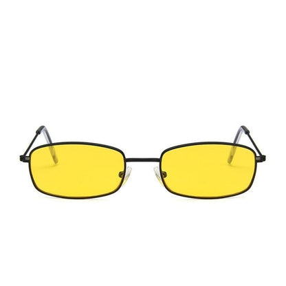 Metal Frame New Square Shape Sunglasses For Women & Men New  Decent & Elegant Lens Mirror New Popular Shades For Ladies Sun Glasses