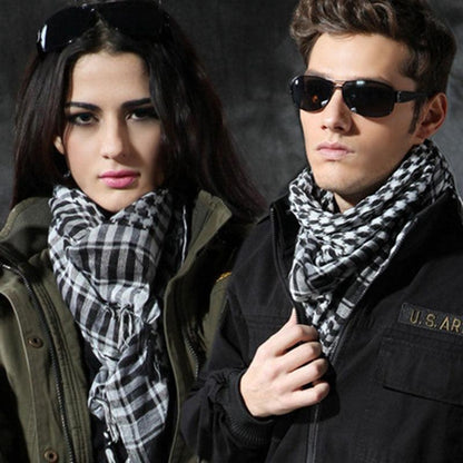Military Scarves Shemagh Multifunction Tactical cotton head Scarf square Arabic Keffiyeh Wrap Bandana Women Men Scarf Shawl Wrap Pattern of Arab Shemagh Keffiyeh Men Arab Kufiyah Keffiyeh Arabic Muslim Head Wrap