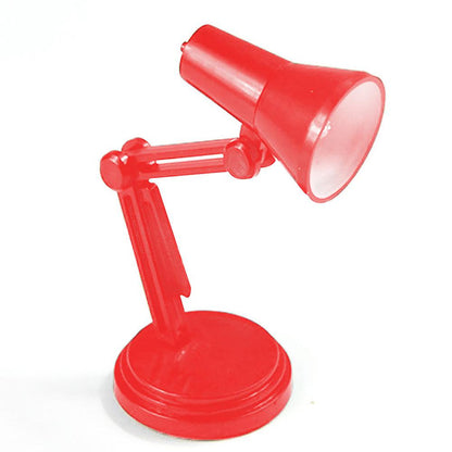 Mini LED Portable Solid Night Reading Desk Decoration Eye Protection Battery Table Lamp Home Model Kids Study Reading Light Tool Cute Study Lamps for Bedroom Décor
