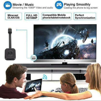 Mobile WiFi HD Projector Wifi HD Compatible Projector Wireless Mirroring Screen Display Adapter HD 1080P HDMI For TV Phone Laptop