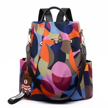 Modern Elegant  Waterproof Women's Backpack Fashionable Anti-theft Women Backpacks Nice Print School Bag High Quality Large Capacity Backpack