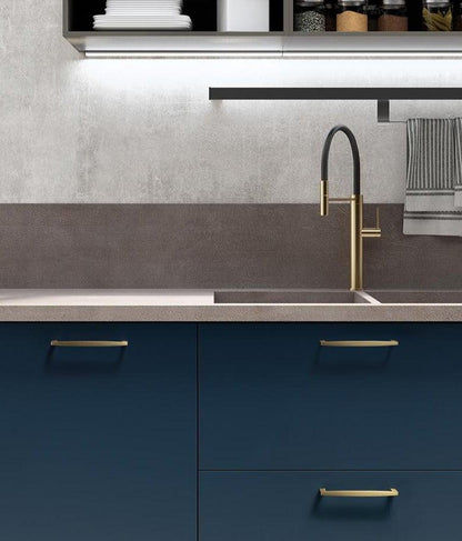 Modern Gold Knob Pure Copper Kitchen Cabinet Handles Cupboard Door Pulls Drawer Knobs Brass Furniture Handle Hardware Drawer Pulls Cupboard Knob For Kitchen Furniture Hardware