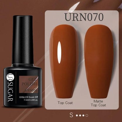 Modern Luxury Autumn Winter Womens Gel Polish Glossy Matte Diamond Effect Long Lasting Nail Art Sequins Design