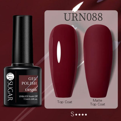 Modern Luxury Autumn Winter Womens Gel Polish Glossy Matte Diamond Effect Long Lasting Nail Art Sequins Design