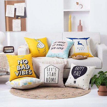 Modern Pillow Cover Oil Painting Paris European City Landscape France Eiffel Tower Home Decor Wall Hanging For Living Room Bedroom
