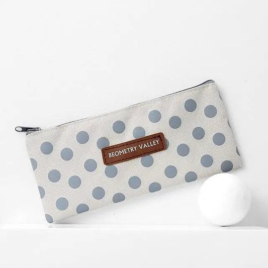 Modern Student Pencil Case Minimalist Simple Pen Bags Durable Zipper Pencil Cases For Office