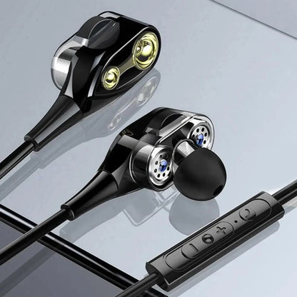 Modern Unisex Wired Headphones Professional Sound Isolating Earphones 3.5mm Universal  Wired Earphone Newest Stereo Headset